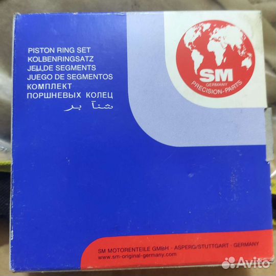 Поршневые кольца mercedes-benz