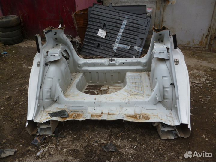 Citroen c4 b7 задняя часть кузова крылья панель