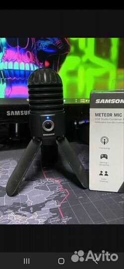 Продаю Студийный микрофон Samson Meteor Mic