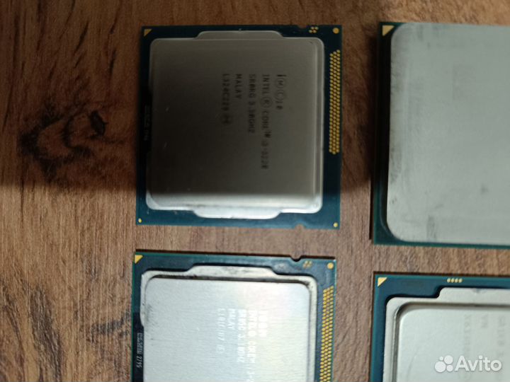 4 рабочих Процессора AM3, 1150, 1155