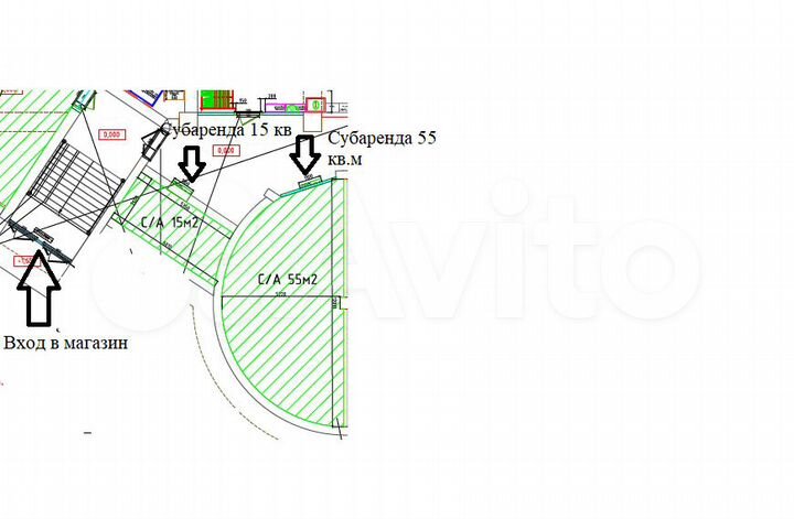 Торговая площадь, 55 м²