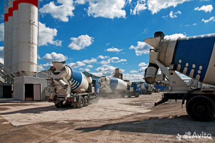 Товарный бетон и раствор всех марок