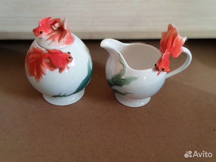 Фарфор. Набор для завтрака. Новый