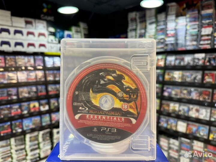 Игры для PS3: Mortal Kombat (Поврежден бокс)