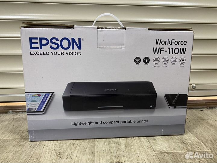 Мобильный принтер Epson Workforce WF-110W