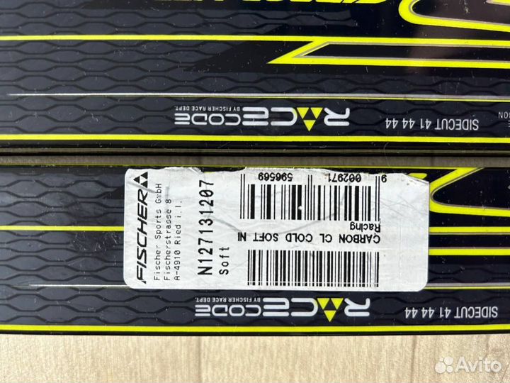 Лыжи беговые fisher carbonlite