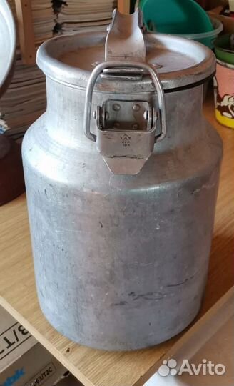 Фляга - бидон алюминиевая 10 л