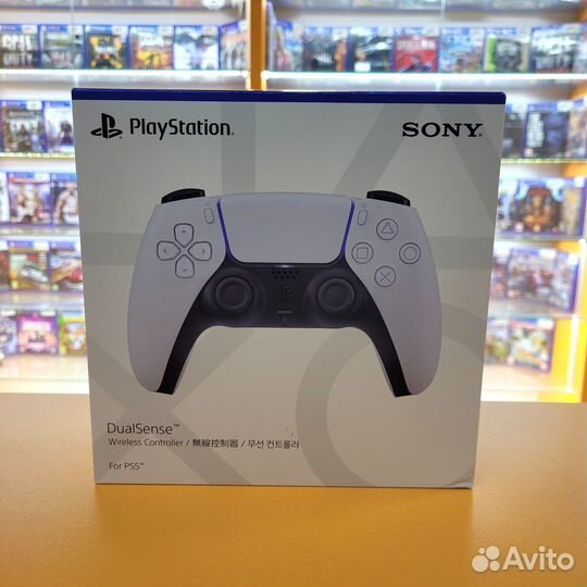 Геймпад Playstation 5 Dualsense белый