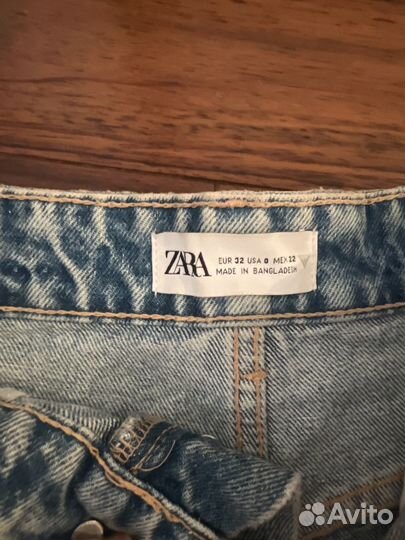 Джинсовые шорты zara