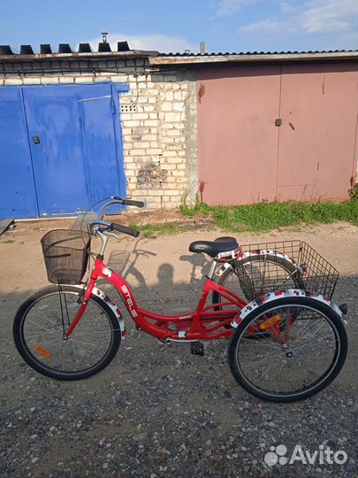 Велосипед трехколесный взрослый марки Stels