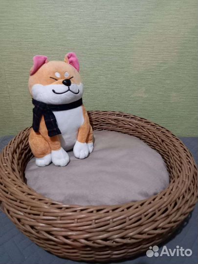 Лежанка для животных из ротанга