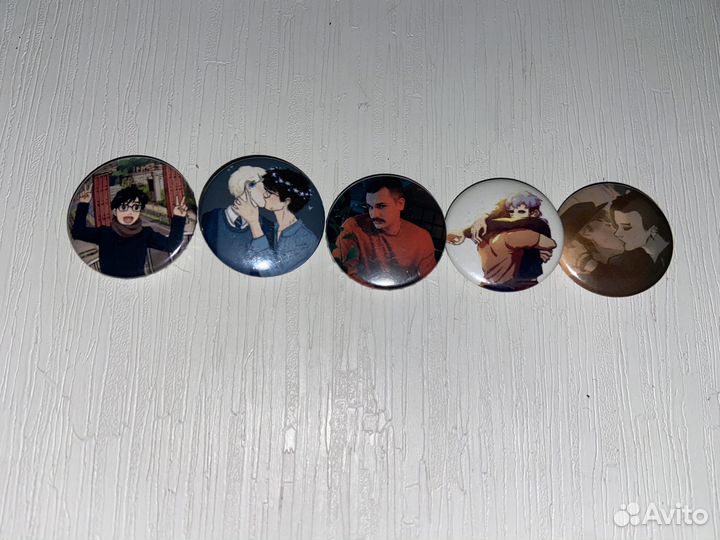 Значки с аниме