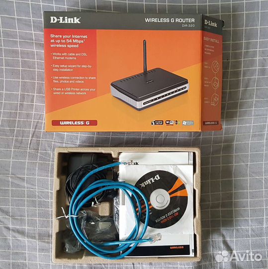 Wi-Fi роутер D-Link DIR-320
