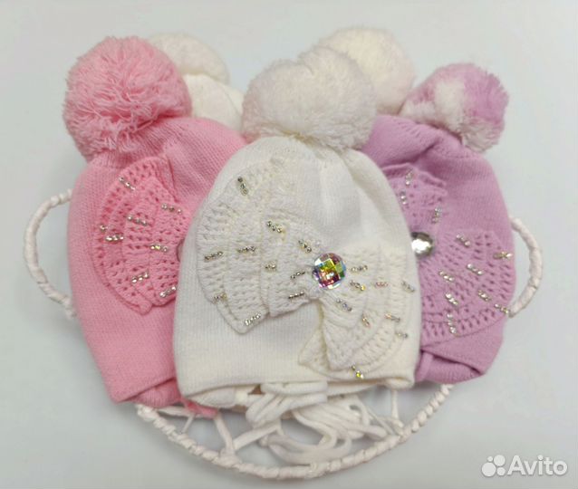 Шапочка для новорожденных
