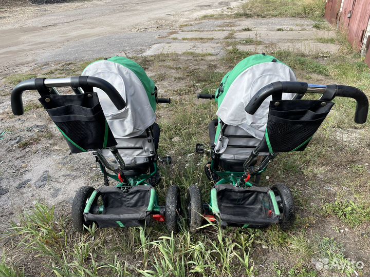 Детский велосипед с ручкой бу