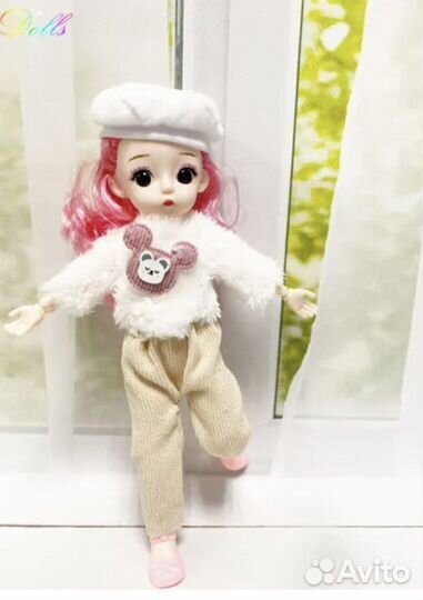 Новая Игрушка для девочки кукла шарнирная