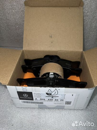 Комплект Колодок Мерседес w212/w204