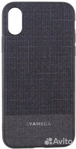 Накладка для iPhone XS Max Lyambda Europa Dark Bl