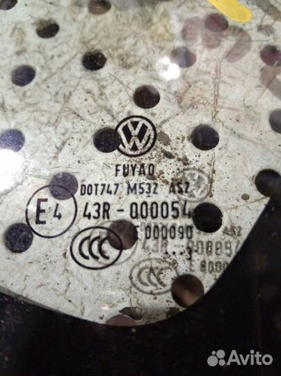 Стекло глухое заднее правое Volkswagen Polo Sedan