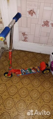 Самокат детский двухколесный бу