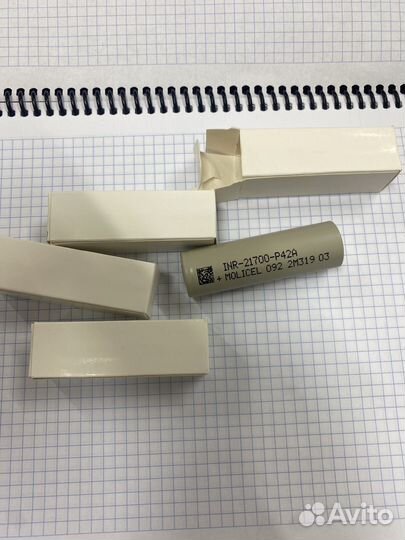 Аккумуляторы Molicel 21700 P42A 4200mAh 45A