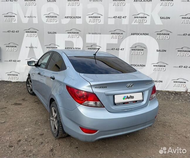 Hyundai Solaris 1.4 AT, 2011, 119 000 км