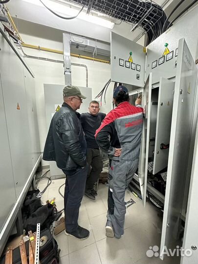 Сборка и установка шитов вру,грщ,ща,що,авр