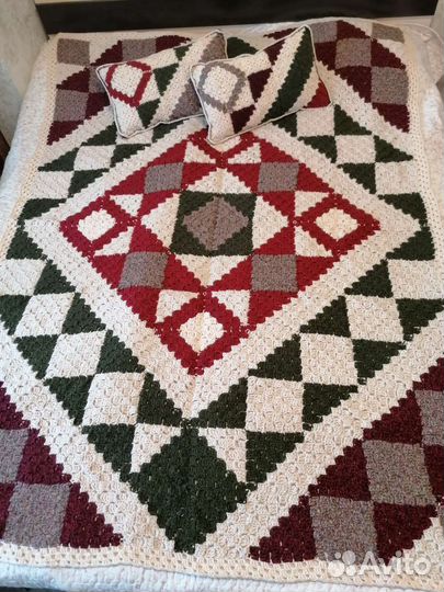 Плед покрывало с подушками