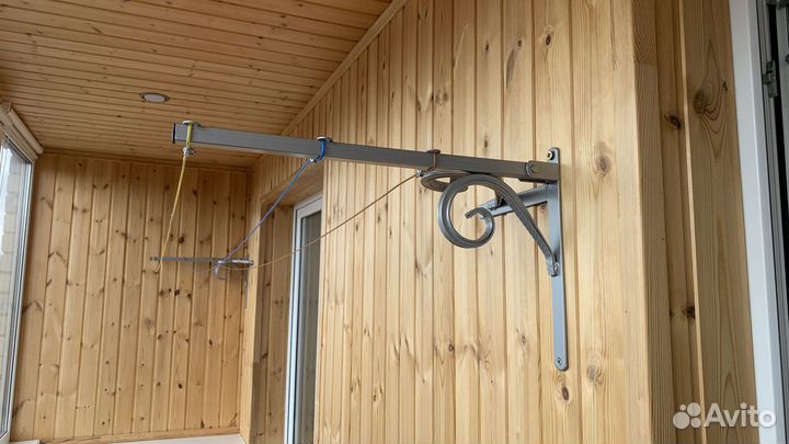 Настенная сушилка металлическая для белья