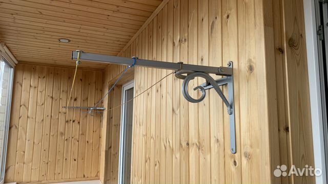 Настенная сушилка металлическая для белья