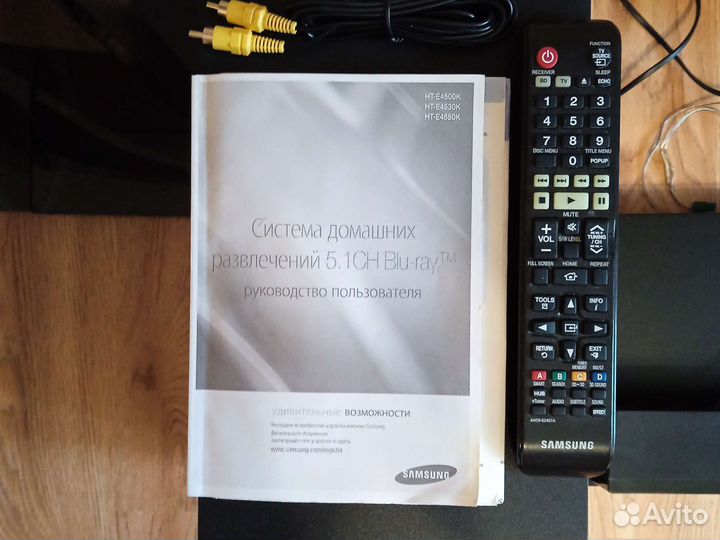 3D Blu-ray домашний кинотеатр samsung HT-E4550K