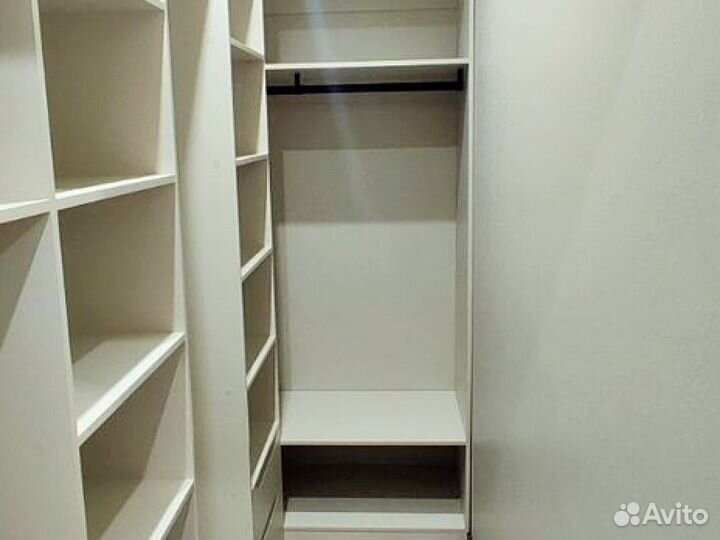 Гардеробные под ключ от производителя