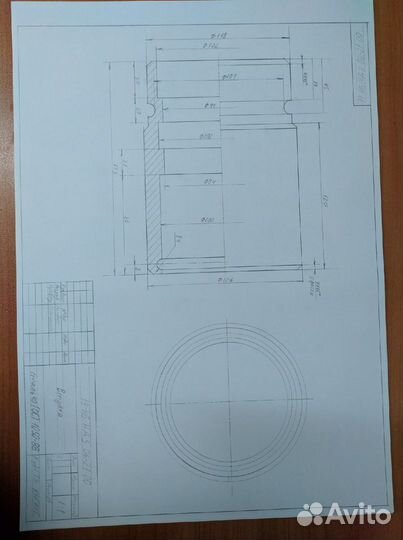 Начертательная геометрия,графика,чертежи от руки