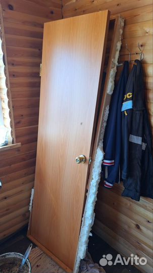 Дверь межкомнатная 600 с коробкой бу