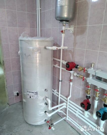 Отопление.Тёплый пол. Водопровод.Услуги сантехника