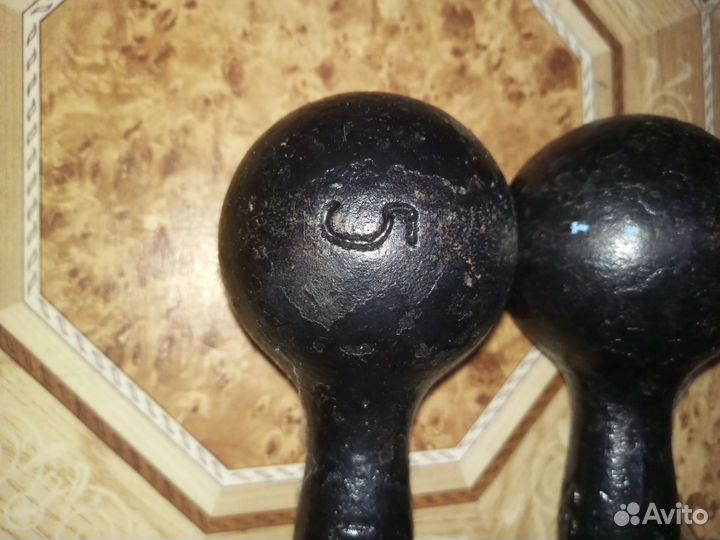 Гантели 5 кг СССР