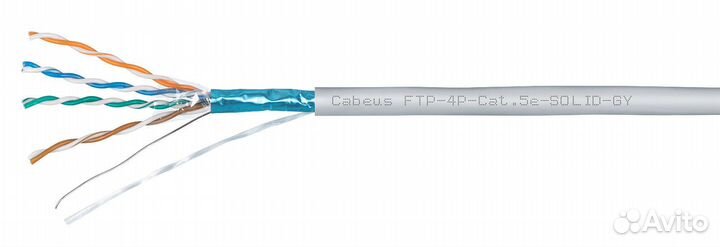 FTP-4P-Cat.5e-solid-GY- (7173c-1)