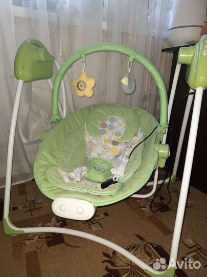 Качели Babyton Funny Time 2в1 электронные