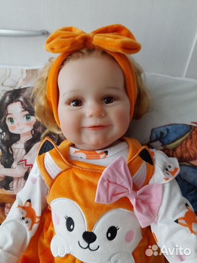 Новая кукла реборн, девочка Мэдди