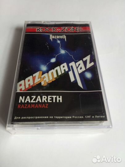 Nazareth кассета лиц. Rock Zone