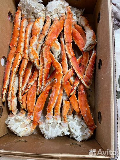 Краб Камчатка парной и много деликатесов