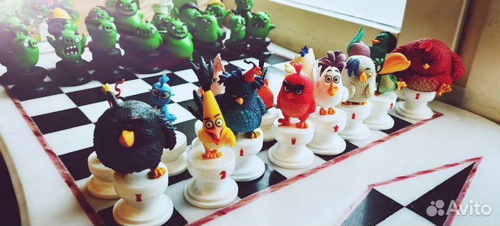 Шахматы Angry birds