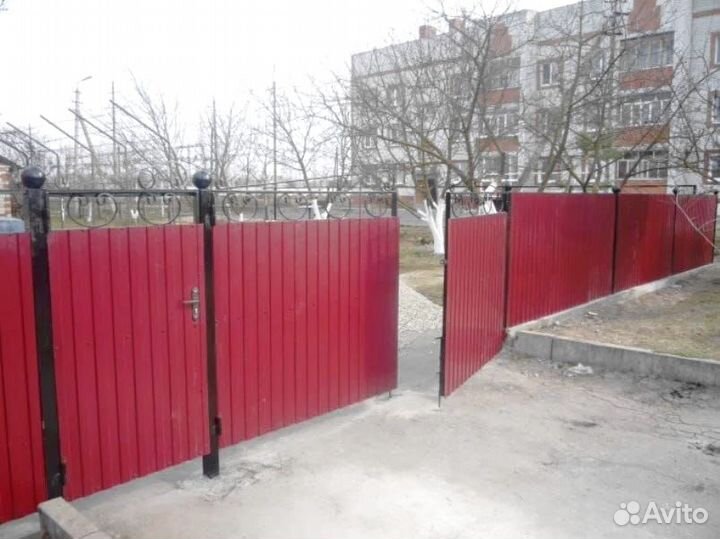 Забор из профнастила