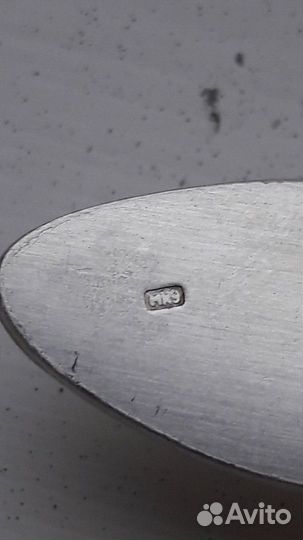 Чайные/кофейные/десертные ложки, мельхиор, 6 шт