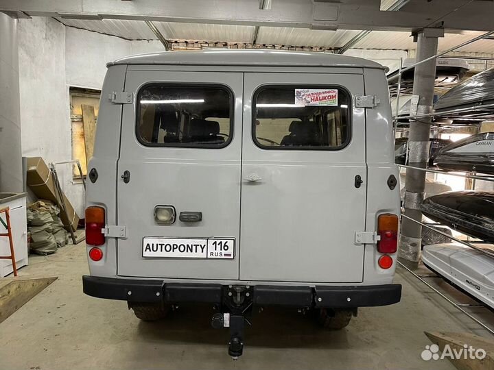 Фаркоп УАЗ Буханка легкосъемный квадрат 2т