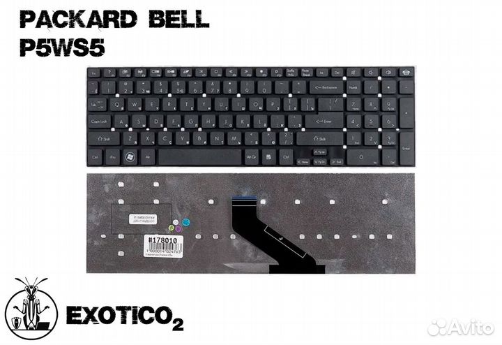 Packard bell p5ws5 Клавиатура новая