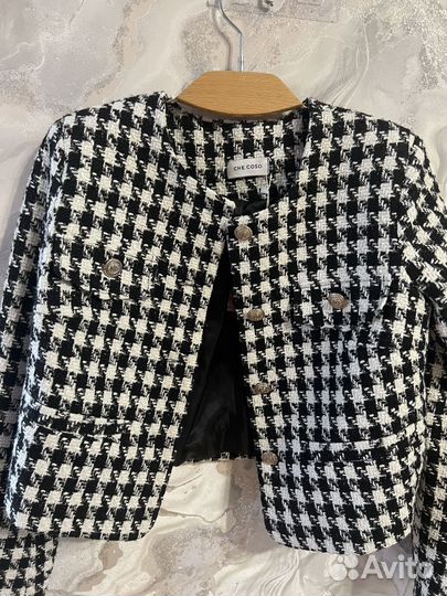 Твидовый жакет