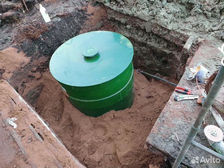 Септик Малахит под ключ