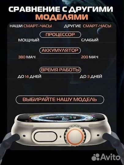 Смарт-часы ultra SMART watch умные часы для всех