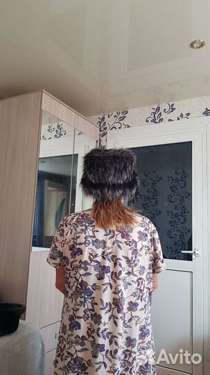 Шапка из чернобурки